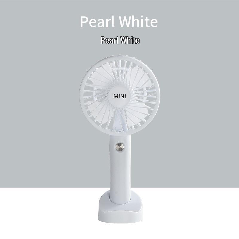 Portable USB Rechargeable Cartoon Mini Fan with Long Battery Life for Summer Cooling
