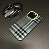 Luxury Classic Check Pattern Phone Case for Samsung Galaxy A17 A07 A16 A06 A35 A55 A25 A34 A24 A26 A04 4G 5G Matte Cover