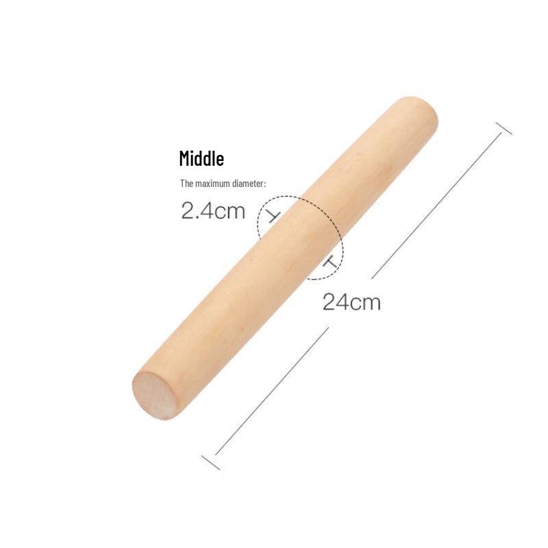 ZISIZ Wooden Rolling Pin