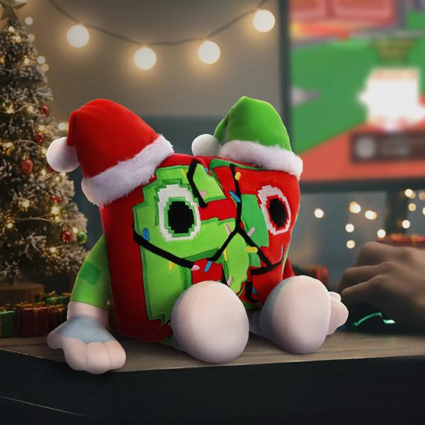 25cm Festive 67 Plush Steal A Brainrot Christmas Doll Anime Peripherals Soft Doll Collection Room Decoration Kid Gifts