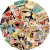 50PCS Vintage Fairy Tale Stickers for Laptop Water Bottle Luggage Phone Waterproof Graffiti Vinyl Decals