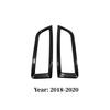 For Ford Edge 2018   ABS Carbon Fiber Car Front Storage Box Panel Decoration Cover Trim Styling Interior Accessories
