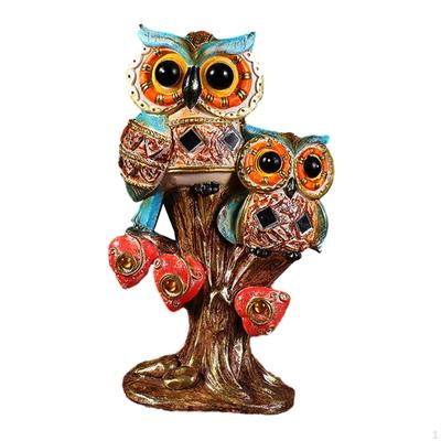 Charming Owl Figurine Collection for Home Display