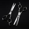 6.0" God Walker Turtle Pattern Straight & Thinning Hairdressing Scissors