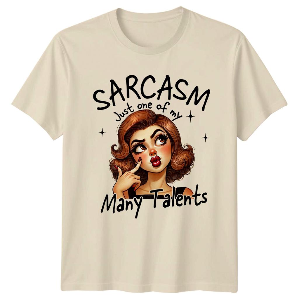 Sarcasm Just One Of My Womens T-Shirt Sarcastic Attitude Humor Gift