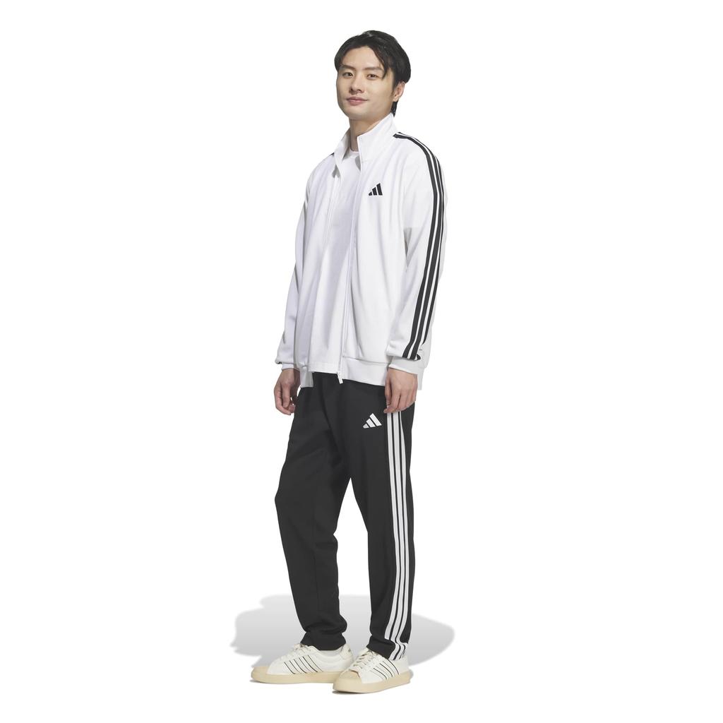 Adidas Track Top Must Haves 3-Stripes Track Top Men's DH100 White (KR6431) L
