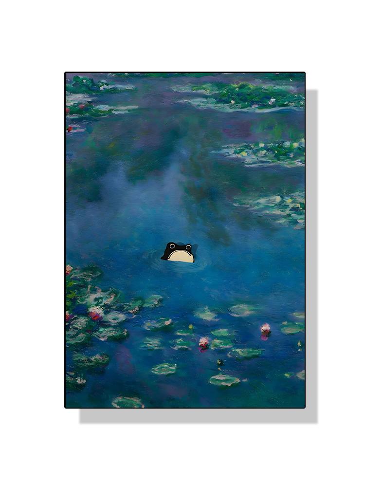 

Відоме мистецтво Густав Клімт Поцілунок Ван Гога Моне Латаття Чорний кіт Плакати Картини на полотні Смішні тварини Настінне мистецтво Домашній декор кімнати 30x40cm No Frame