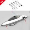 For Hyundai Elantra 2011-16 Glossy Chrome Car Door Handles Cover Trim Decor 8X