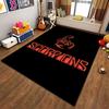Red Scorpion Logo Rug Suitable As a Non-slip Mat for the Living Room or Bedroom Sofa