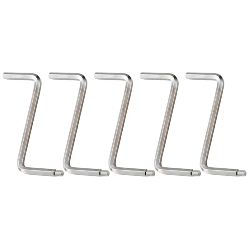 Rustproof Double Head Hex Key Wrench Spanner 6mm to 5mm & 5mm to 4mm For Enhancing Durability And Corrosion Resistance