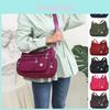 Durable And Practical Lady Shoulder Bag Purses With Anti-wrinkle Oxford Cloth
