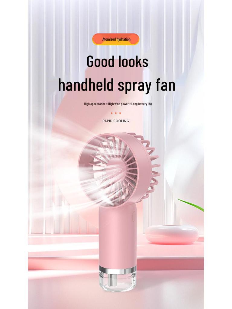Portable Handheld Mini Cooling Spray Fan Gift