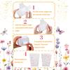 Wildflowers Paper Popcorn Box Spring Wildflowers 1st Birthday Party Decor Kids Girl Wedding Birthday Supplies Gift Baby Shower