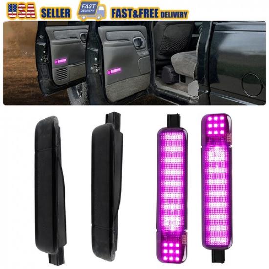 4PCS LED Door Courtesy Light For Silverado Suburban Chevy Tahoe GMC Yukon Sierra