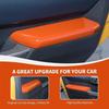 4x Interior Door Inner Handle Panel Trim for Bronco 21 22 23 24 25 4Doors Orange