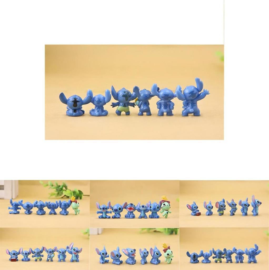 Disney Lilo Stitch 12 Pcs Action Figures Collection Set Adorable Ornament For Kids And Fans Of The Cartoon!