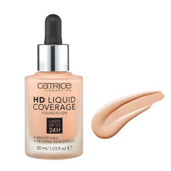 A0607 Catrice HD Liquid Coverage Foundation  30ml