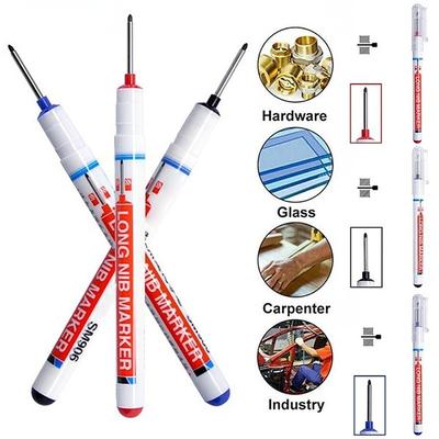 1PC 20mm Wasserdicht Lange Spitze Marker Stift Wasserdicht Bad Holzbearbeitung Dekoration Mehrzweck Marker