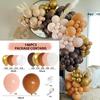 Apricot Coffee Brown Balloons Garland Arch Kit Wedding Birthday Party Decorations Kids Baby Shower Supplies Latex Balloon Globos
