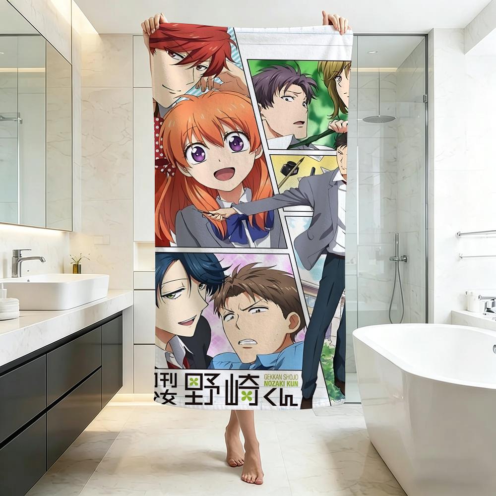 Funny-Monthly Girls' Nozaki-kunS Towel Five-Star Hotel Quality Eco-Friendly Ultra Soft Thick Towels & Beach Towels