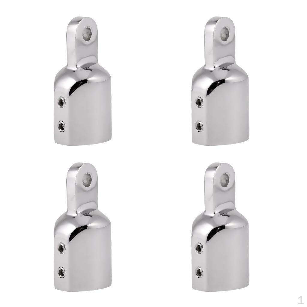 

4 Pieces End Cap Fits 0.86” Stainless Steel Marine Hardware
