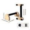 Griffset, Ergonomisch, Stabil, für Männer und Frauen, mit Holzgriffen Fitness Kraft