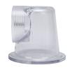 Coperchio Filtro Pre-Filtro Trasparente a Inserimento, Accessorio per Piscina in Materiale PC per Pompe di Circolazione SPS100 SPS75 SPS50 SPS25 con Ispezione Visiva per Manutenzione Rapida