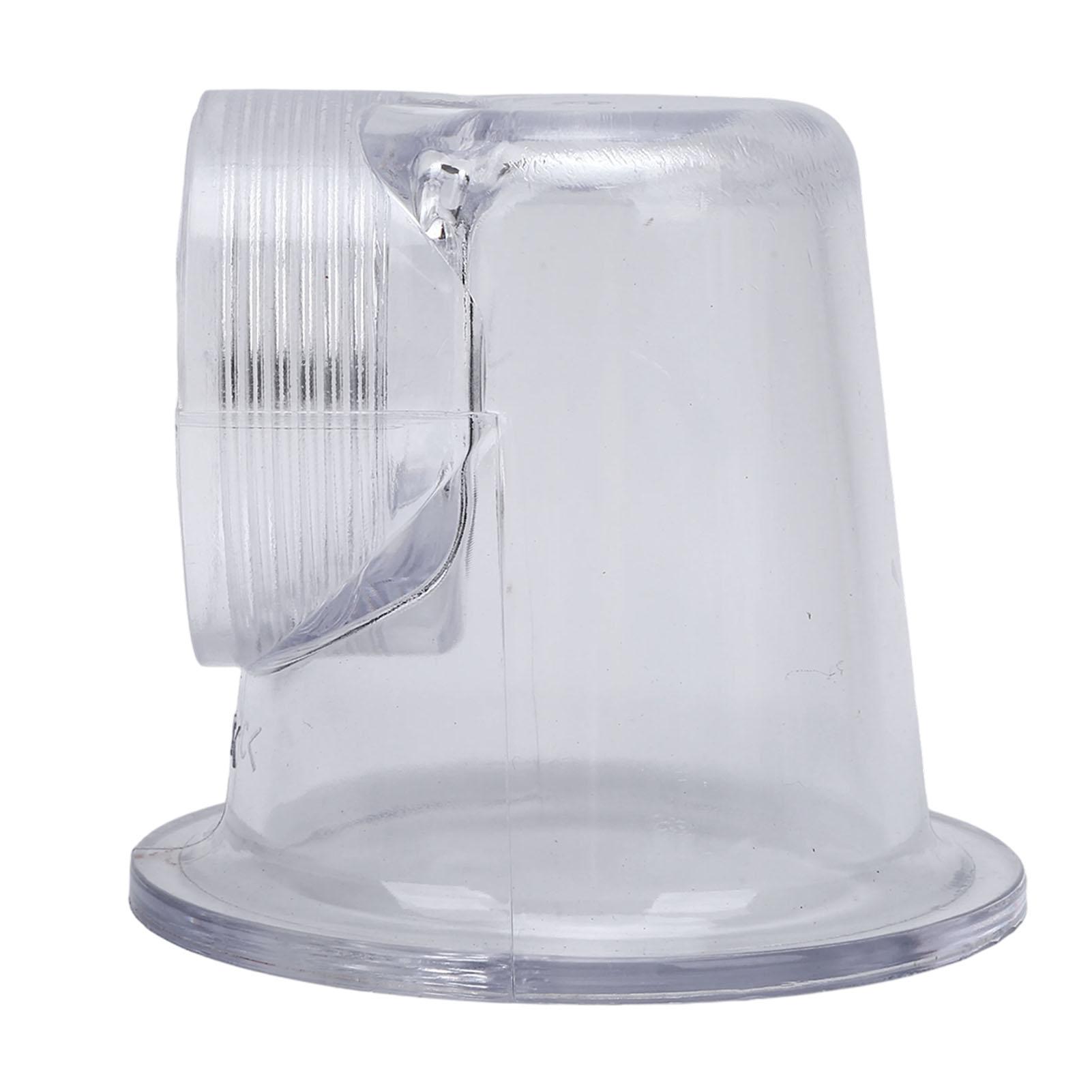 

Transparent Insert Pre Filter Lid, PC Material Pool Accessory for SPS100 SPS75 SPS50 SPS25 Circulation Pump with Visual Inspection for Quick Maintena