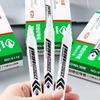 White Permanent Oil-Based Marker Pen Waterproof Fade-Resistant Bold Tip Paint Pen for Coding