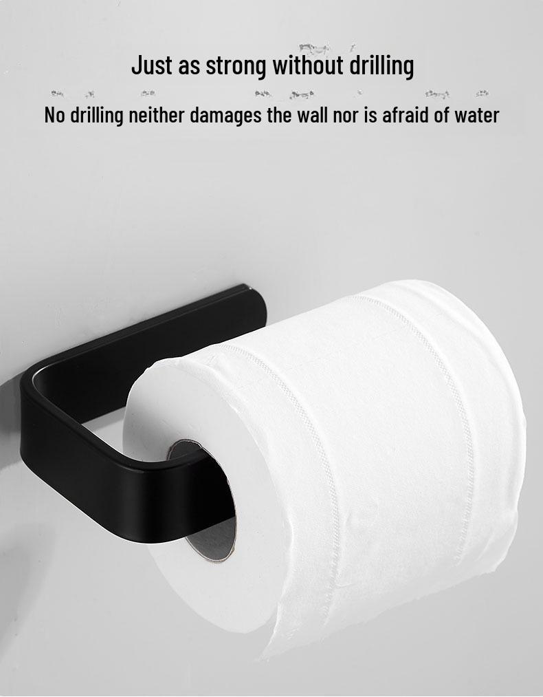 Stanzfreier Aluminium Handtuch- & Papierhalter Rack für Badezimmer