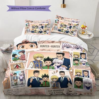 Hunter X Hunter Comfor Duvet Cover Children's Bedding Set,Extra Large Size Holiday Gift Various Sizes Available -HE85