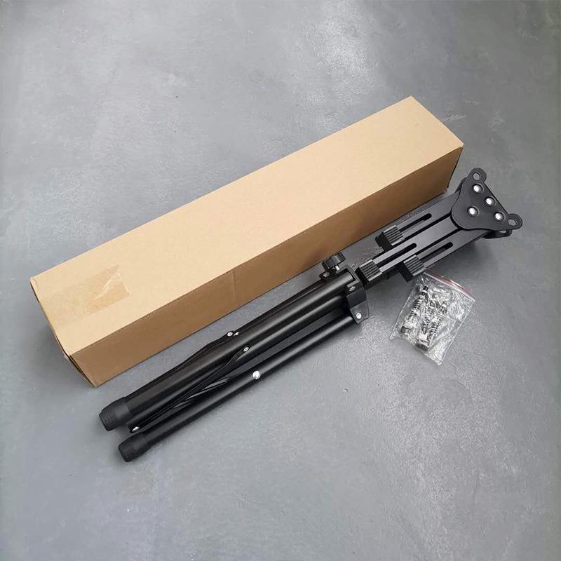 Height-Adjustable Matte Drum Rack & Stand with 11-inch/12-inch Practice Pad