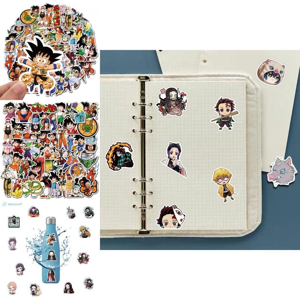 Jxz Anime Stickers "demon Slayer" And Other Popular Anime Characters Waterproof And Easy To Apply