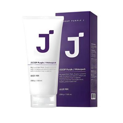 JSoop Purple J Protein No Wash Hair Pack Leave-In Treatment Damage Repair Hair Mask 200g