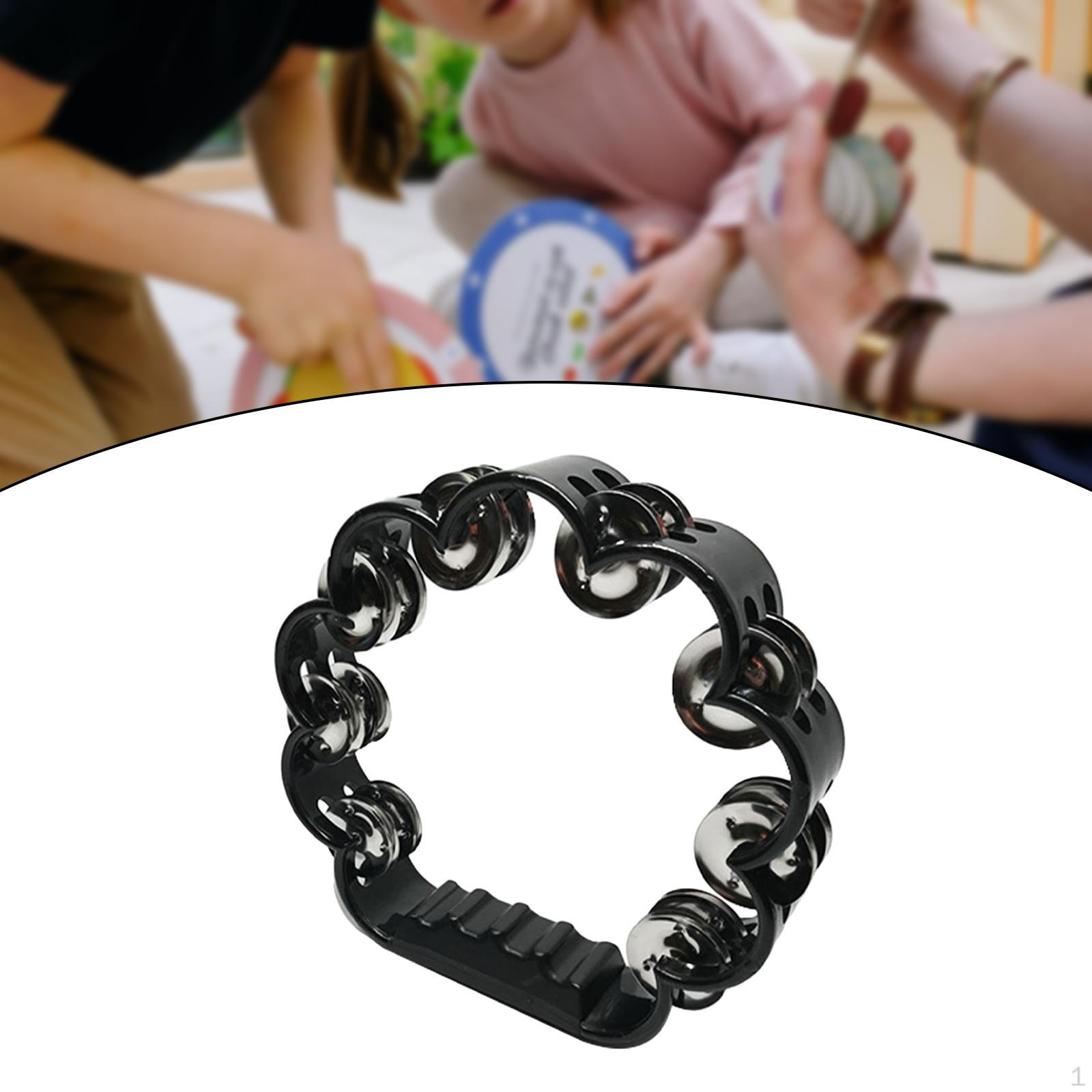 

Образовательный колокольчик-бубен с ручкой-колокольчиками, мюзикл для оркестра чёрный