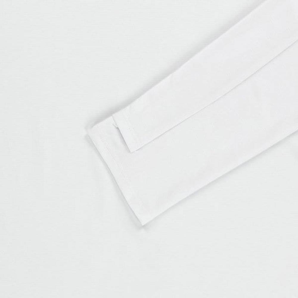 The North Face Nt7tr55k Beyaz Etiket Uzun Kollu Yuvarlak Yaka Tişört