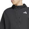 Adidas Adizero Running Jacket, KUK41, Men's, Black (JF3509), Size 3L
