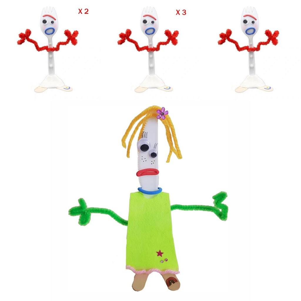 Engaging Toy Story 4 Make Your Own Forky And Knife Developmental Craft Kit