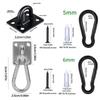 1Suit Yogas Exercise Hook Brackets Hook Hangers Chair Hanging Ceiling Hook Hoop Hook for Suspension Trainer