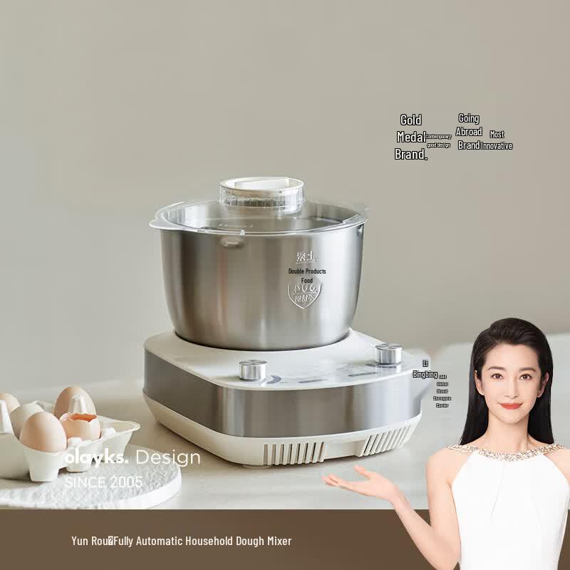 Olayks 5L Automatic Dough Mixer with Proofing CN plug (adapter included)