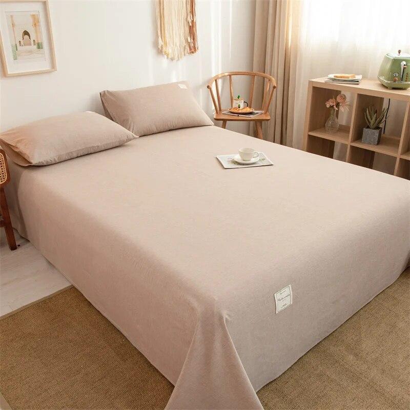 1PC 100% Yarn-dyed High-quality Cotton Washed-cotton Bedspread Set Checked Printed Bedspread Single Double Right Angle Bedspread