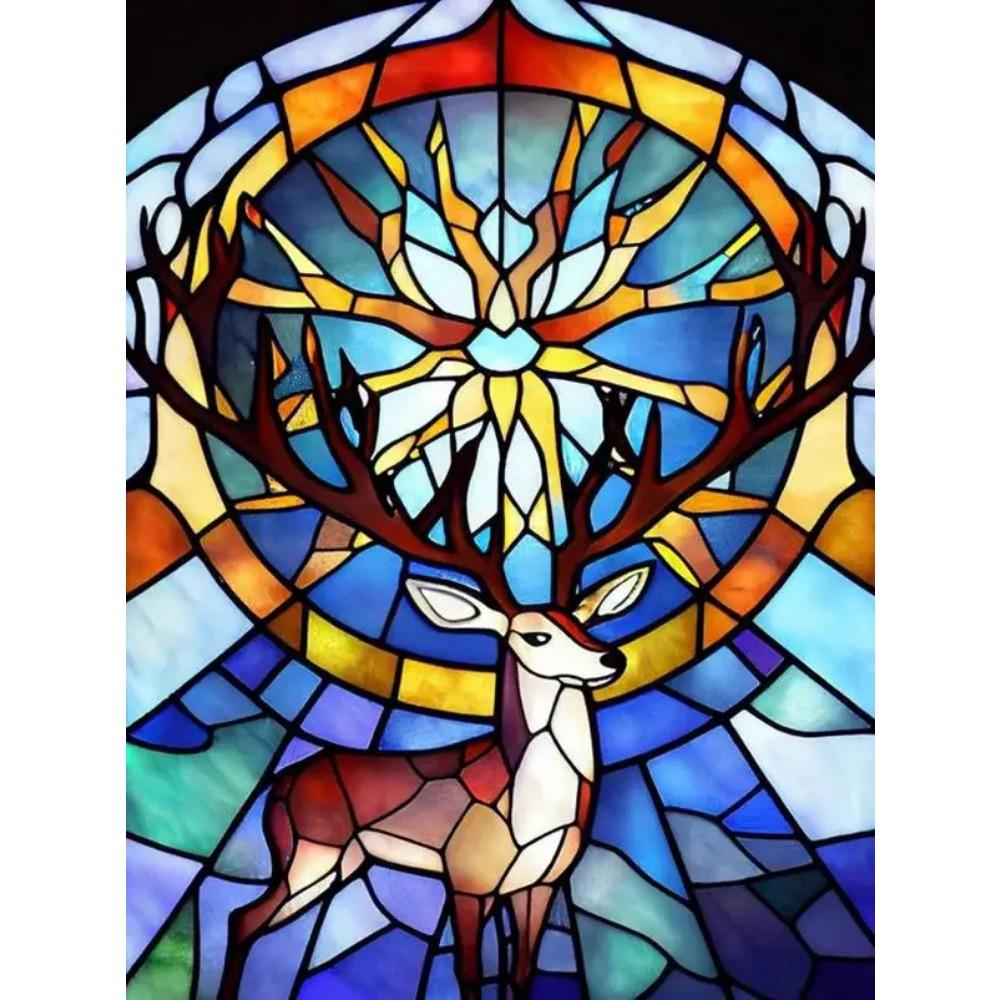 DIY Full Round Diamond Painting Cross Stitch 3D Cute Animal Home Decorative Art Scene Painting Diamond Painting 5d Diamond Art Painting