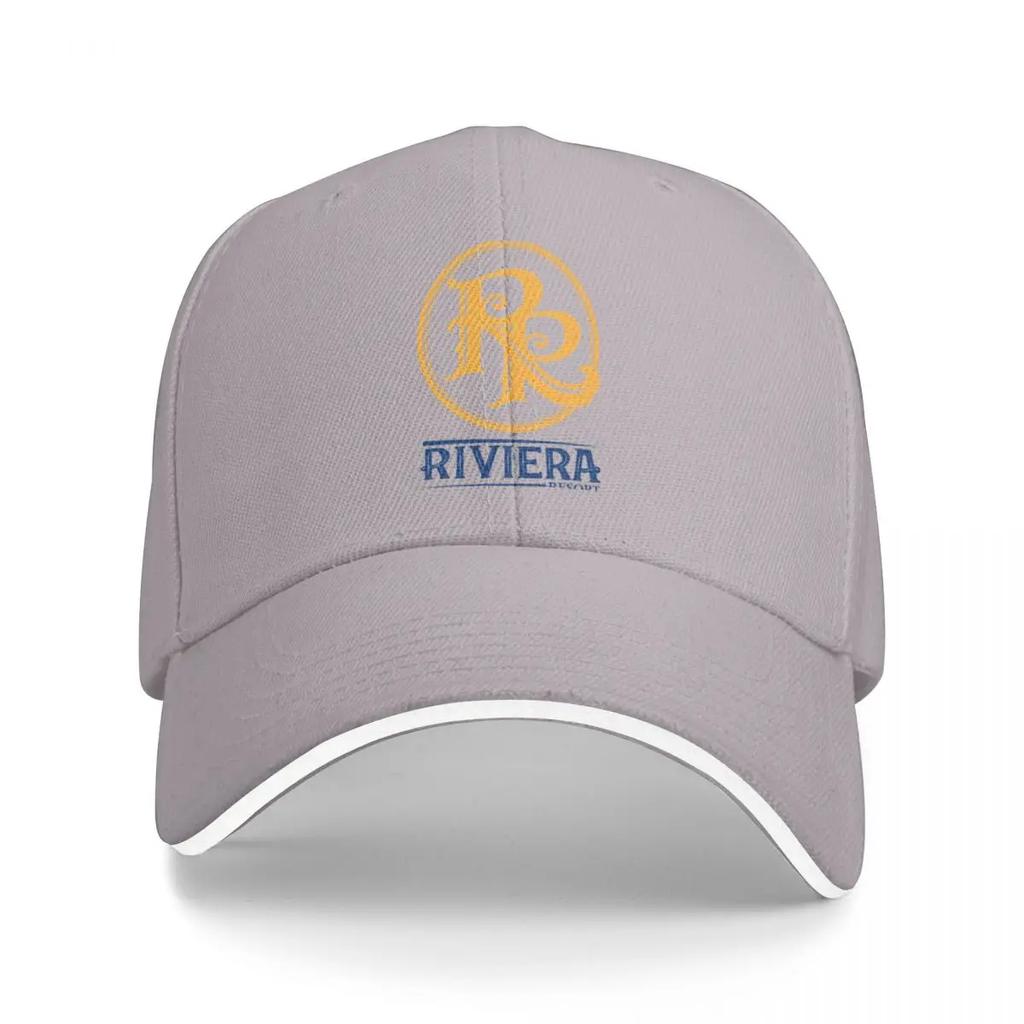 Riviera Resort Logo Baseball Cap tea Hat Military Tactical  Unique hats Womens Hats 2025 Mens