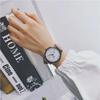 Pink Leather Wristwatch Women's Study Study Wristwatch Leather Watch