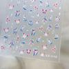 Crystal & Pearl Iridescent Butterfly Nail Stickers