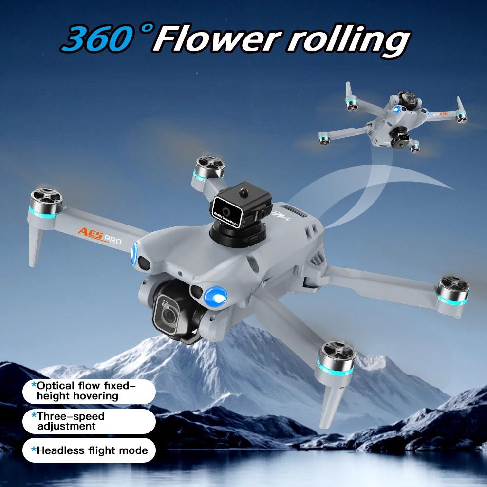 AE5 Pro Drohne 8K HD 4,5" Bildschirm Steuerung 20 Min Akku Headless Mode Helikopter 360° Flip Quadcopter Mini Drohne Kinderspielzeug