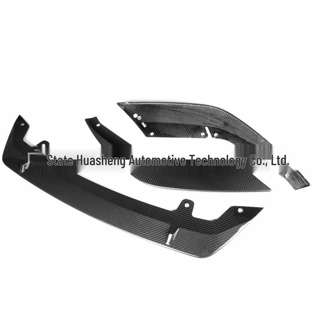 Carbon Fiber Front Lip for BMW 5 Series F90 M5 - Three-Stage Design