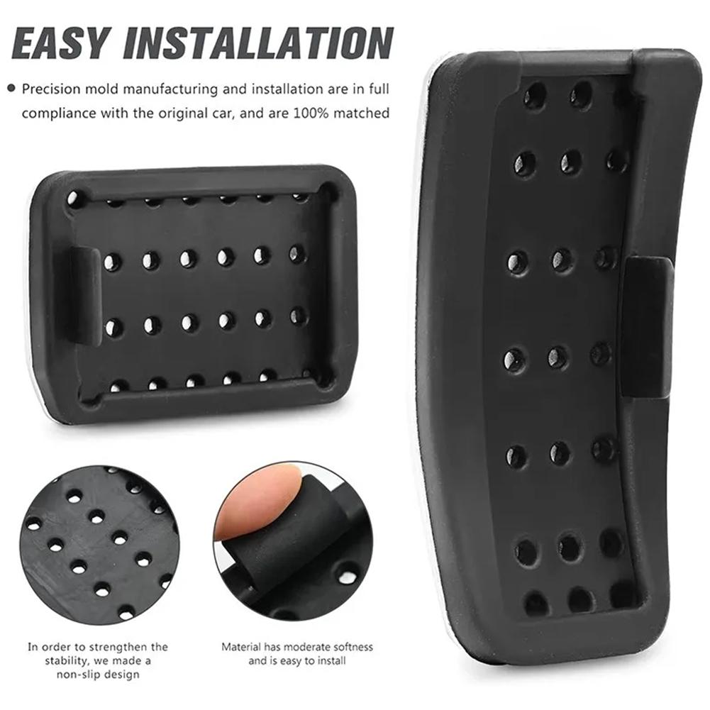 Automotive Accelerator Pedal Aluminum Alloy Anti Slip Automotive Pedal Or Brake Pedal Manual Accelerator Pedal