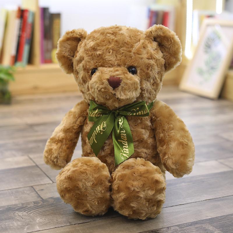 Teddy Bear Sweater Hug Plush Doll for Girls - Valentine's Day or Birthday Gift