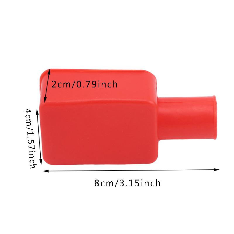 Universal Car Battery Terminal Cap Negative Positive Terminal Covers Protector Replacement Batteries Car Accessories